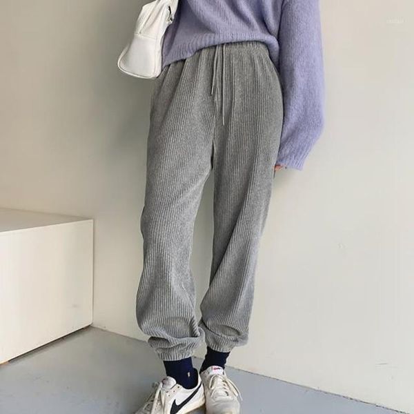 hzirip 2021 new spring autumn elegant casual sweatpants high waist straight corduroy pants women bottoms solid loose trousers1, Black;white
hzirip 2021 new spring autumn elegant casual sweatpants high waist straight corduroy pants women bottoms solid loose trousers1, Black;white