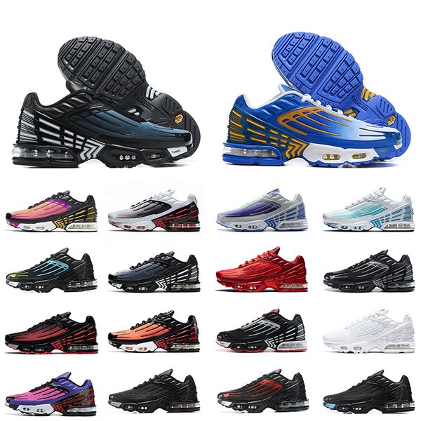wholesale 2021 tn plus 3 obsidian crimson mens fashion tuned deep royal z gold triple black leather womens sports sneakers 36-45
wholesale 2021 tn plus 3 obsidian crimson mens fashion tuned deep royal z gold triple black leather womens sports sneakers 36-45