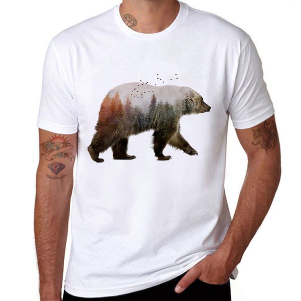 men's short sleeve forest bear graphic casual funny good quality size s 3xl hoodie designers t shirts sweatshirt
men's short sleeve forest bear graphic casual funny good quality size s 3xl hoodie designers t shirts sweatshirt