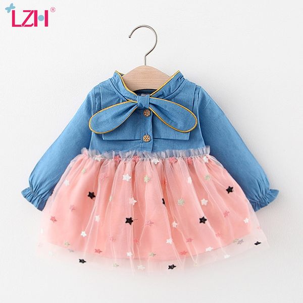 lzh new autumn winter newborn clothes bowknot mesh princess dress for baby girls party dress infant long sleeve dress 0-2 years 1027, Red;yellow
lzh new autumn winter newborn clothes bowknot mesh princess dress for baby girls party dress infant long sleeve dress 0-2 years 1027, Red;yellow