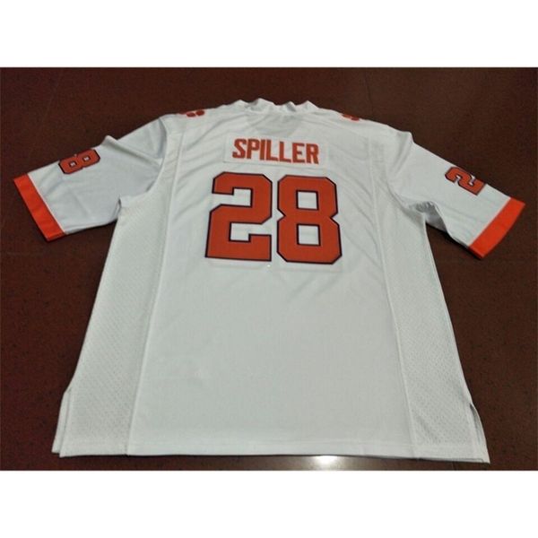 3421 clemson tigers # 28 cj spiller orange white college jersey or custom any name or number jersey, Black
3421 clemson tigers # 28 cj spiller orange white college jersey or custom any name or number jersey, Black