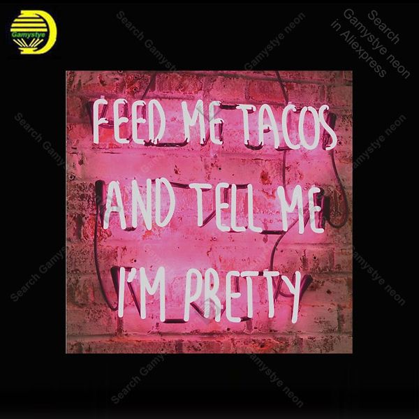 neon sign for feed me tacos and tell me i am pretty neon light sign decor l store display handcrafted arcade art neon lamps
neon sign for feed me tacos and tell me i am pretty neon light sign decor l store display handcrafted arcade art neon lamps