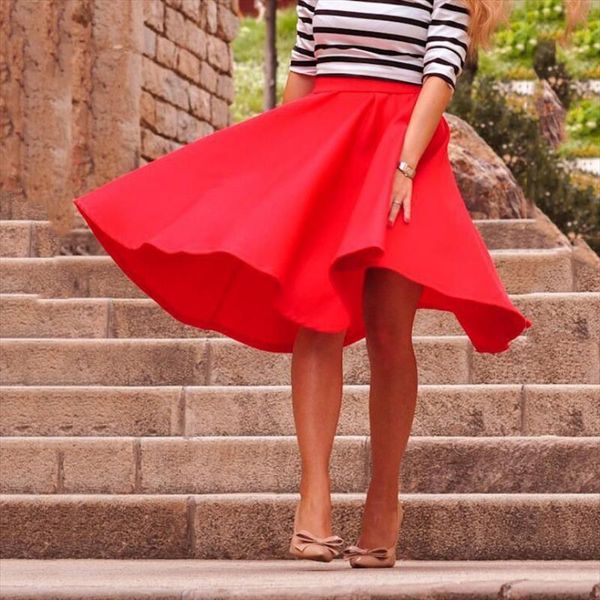 fashion women skirt high waist all match female casual solid loose knee length skirts drop shipping high quality, Black
fashion women skirt high waist all match female casual solid loose knee length skirts drop shipping high quality, Black