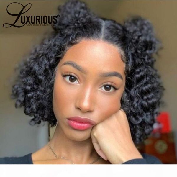 curly short bob lace front human hair wigs 150 density brazilian remy curly bob closure wig pixie cut wig bleached knots, Black;brown
curly short bob lace front human hair wigs 150 density brazilian remy curly bob closure wig pixie cut wig bleached knots, Black;brown