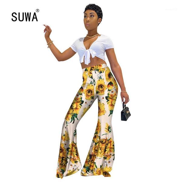 women's pants & capris floral print waist flare wholesale streetwear women slim long boot cut trousers bell-bottoms1, Black;white
women's pants & capris floral print waist flare wholesale streetwear women slim long boot cut trousers bell-bottoms1, Black;white