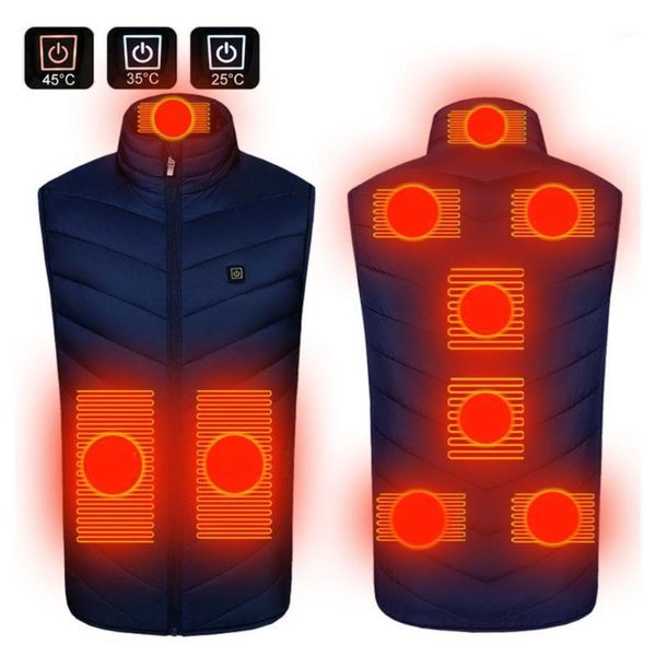 9 heated vest men women usb heated jacket thermal clothing hunting vest winter heating jacket black blue s-6xl1, Gray;blue
9 heated vest men women usb heated jacket thermal clothing hunting vest winter heating jacket black blue s-6xl1, Gray;blue