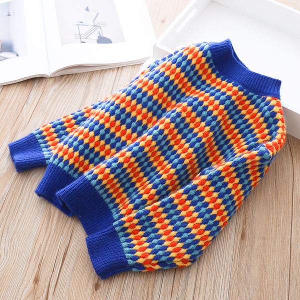 children's vintage sweater for boys and girls 2020 autumn and winter round neck pullover sweater, Blue
children's vintage sweater for boys and girls 2020 autumn and winter round neck pullover sweater, Blue