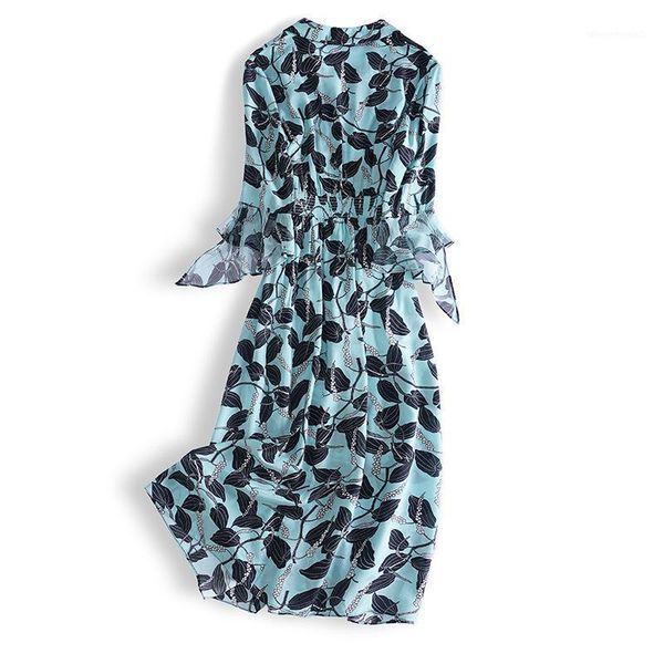 casual dresses real silk dress women spring summer korean fashion print midi elegant vintage party vestido mujer 3436 yy26511, Black;gray
casual dresses real silk dress women spring summer korean fashion print midi elegant vintage party vestido mujer 3436 yy26511, Black;gray