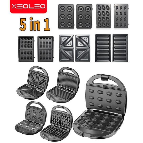 household multifunction waffle maker 5 in 1 electric sandwich maker bubble waffle machine pancake/donut/panini non-stick
household multifunction waffle maker 5 in 1 electric sandwich maker bubble waffle machine pancake/donut/panini non-stick