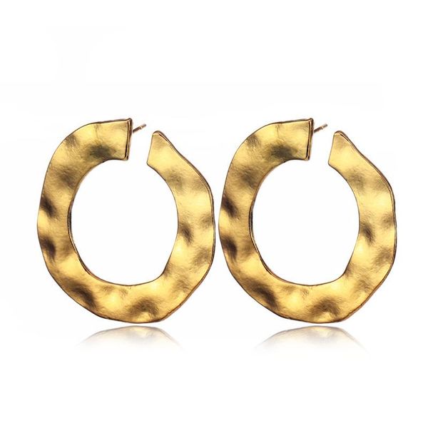 cross border women selling jewelry retro new earrings irregular ring earrings concave convex notch circle, Silver
cross border women selling jewelry retro new earrings irregular ring earrings concave convex notch circle, Silver