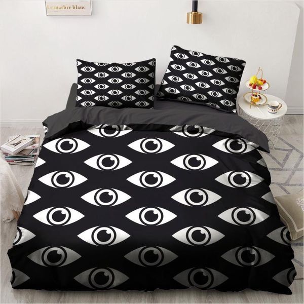 bedding sets 3d set duvet cover evil eye design king full twin double single size 173x230cm bed linen black bedclothes
bedding sets 3d set duvet cover evil eye design king full twin double single size 173x230cm bed linen black bedclothes