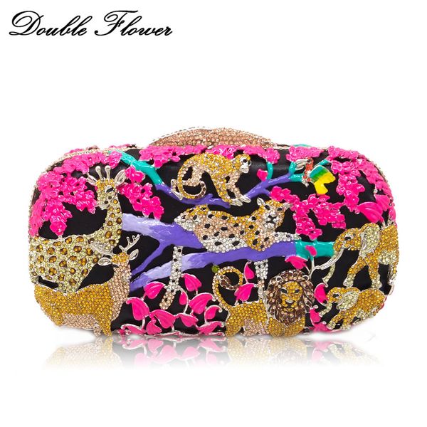 double flower animal zoo jungle leopard lion deer monkey elephant giraffe women crystal clutch evening bag wedding handbag purse c0121
double flower animal zoo jungle leopard lion deer monkey elephant giraffe women crystal clutch evening bag wedding handbag purse c0121
