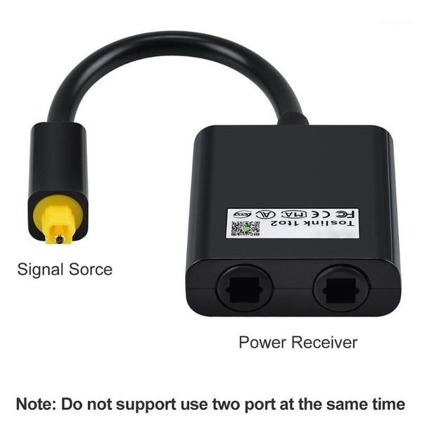 1 to 2 dvd optical cable audio splitter television player connector home theatre digital 5.1/7.1 channels fiber adapter switcher1
1 to 2 dvd optical cable audio splitter television player connector home theatre digital 5.1/7.1 channels fiber adapter switcher1