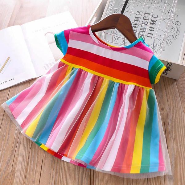 t-shirts everweekend ins kids striped candy rainbow color tulle ruffles clothes patchwork summer sweet girls holiday blouse tees1, Blue
t-shirts everweekend ins kids striped candy rainbow color tulle ruffles clothes patchwork summer sweet girls holiday blouse tees1, Blue