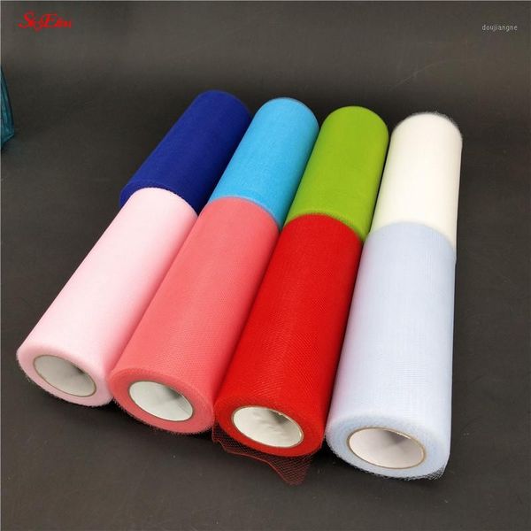 15cmx22m tulle roll wedding decoration roll fabric spool craft tulle fabric tutu dress diy organza baby shower party supplies 5z1
15cmx22m tulle roll wedding decoration roll fabric spool craft tulle fabric tutu dress diy organza baby shower party supplies 5z1