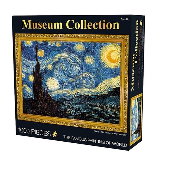 the world famous painting by van gogh the starry night 3d jigsaw puzzle 1000 pcs wooden paper puzzle for y200413
the world famous painting by van gogh the starry night 3d jigsaw puzzle 1000 pcs wooden paper puzzle for y200413
