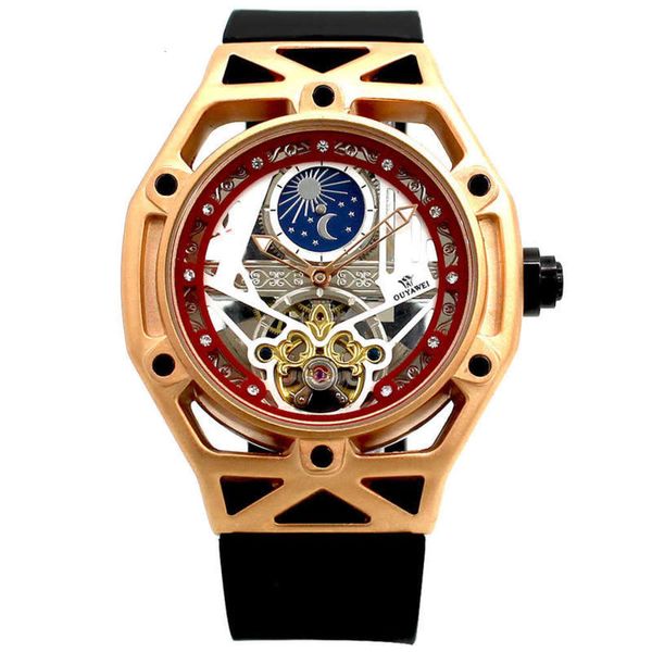 men's eurasia watch new hollow mechanical water luminous sports mechanical men's watch, Slivery;brown
men's eurasia watch new hollow mechanical water luminous sports mechanical men's watch, Slivery;brown