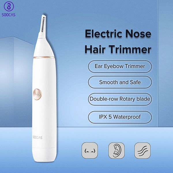 soocas electric nose hair trimmer ear eyebow shaking mini portable hair removal machine waterproof cleaner nose trimmer ing
soocas electric nose hair trimmer ear eyebow shaking mini portable hair removal machine waterproof cleaner nose trimmer ing