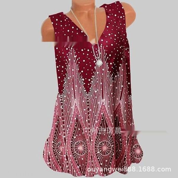 new summer 2020 women's printed v-neck floral sleeveless new summer 2020 women's printed v-neck floral sleeveless t-shirt t-shirt, White
new summer 2020 women's printed v-neck floral sleeveless new summer 2020 women's printed v-neck floral sleeveless t-shirt t-shirt, White