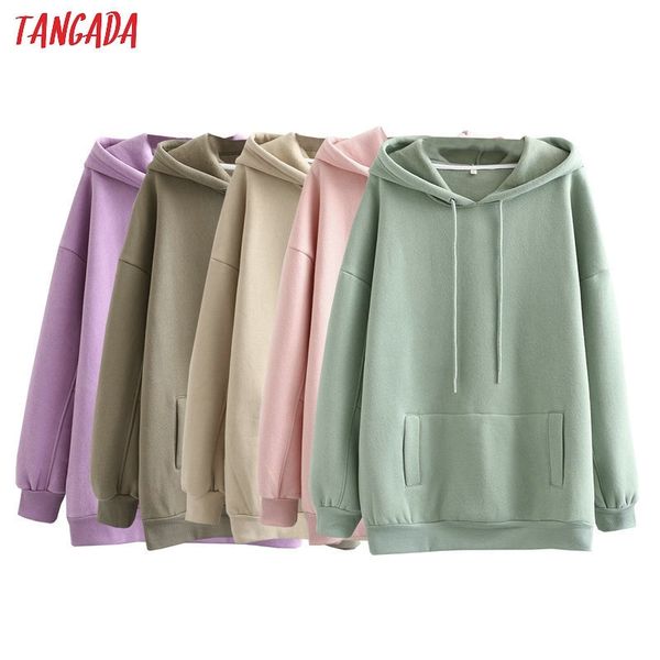 tangada autumn winter women fleece cotton hoodie sweatshirts oversize ladies pullovers pocket hooded jacket sd60-1 201113, Black
tangada autumn winter women fleece cotton hoodie sweatshirts oversize ladies pullovers pocket hooded jacket sd60-1 201113, Black