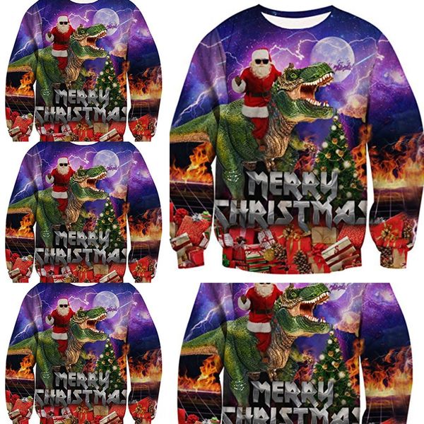 3d round neck sweater couple wearsweater couple wearfunny dinosaurpattern printing long sleeve men's wear couple's wear 36jyv, Black
3d round neck sweater couple wearsweater couple wearfunny dinosaurpattern printing long sleeve men's wear couple's wear 36jyv, Black