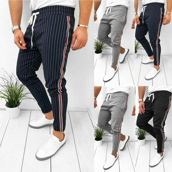 new striped pencil pants mens 2019 casual drawstring trousers male street fashion breathable all-match trousers male clothing, Black
new striped pencil pants mens 2019 casual drawstring trousers male street fashion breathable all-match trousers male clothing, Black