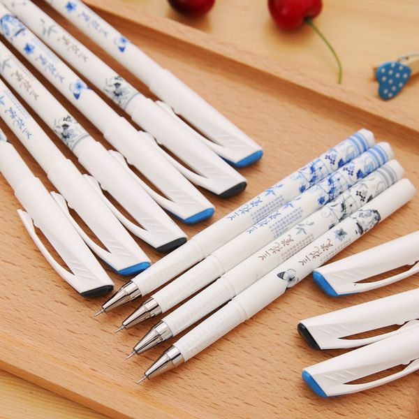 3 Pcs/Lot Elegant Chinese Style Orchid Porcelain Printed Butterfly Flower Gel Pen Writing Signing Pen Stationery School Office
3 Pcs/Lot Elegant Chinese Style Orchid Porcelain Printed Butterfly Flower Gel Pen Writing Signing Pen Stationery School Office