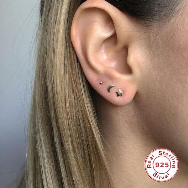 stud aide cute ins 3pcs/set moon star round earrings for women glossy/zircon piercing earings silver 925 jewelry pendientes, Golden;silver
stud aide cute ins 3pcs/set moon star round earrings for women glossy/zircon piercing earings silver 925 jewelry pendientes, Golden;silver