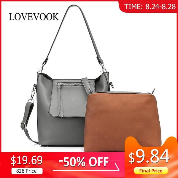 lovevook brand fashion women bucket bag высокое качество искусственное кожаное плечо сумка женская сумочка черная tote
lovevook brand fashion women bucket bag высокое качество искусственное кожаное плечо сумка женская сумочка черная tote