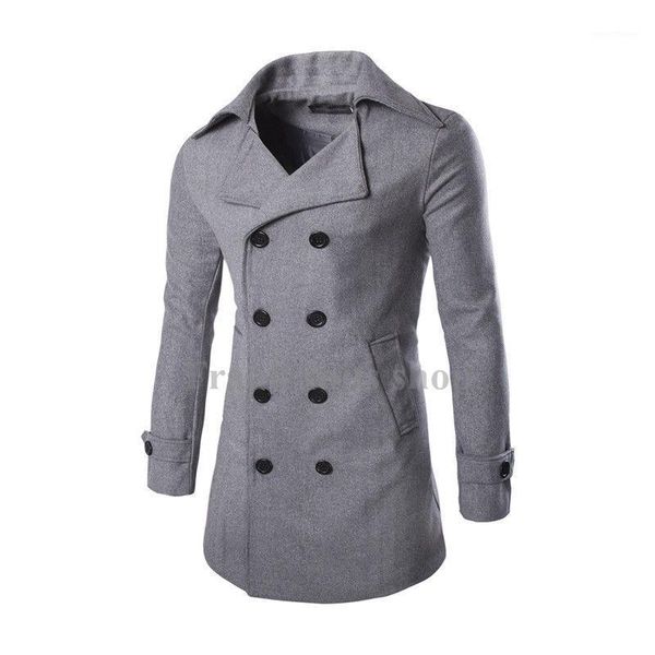 2017 custom-made high grade gray coats men's fashion new modern wool blend double breasted coats1, Black
2017 custom-made high grade gray coats men's fashion new modern wool blend double breasted coats1, Black