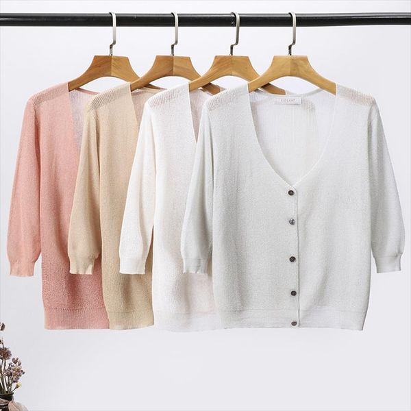 summer cardigan women thin sweaters outside knitted pink white gray 2019 new v neck oversized sweater hollow, White;black
summer cardigan women thin sweaters outside knitted pink white gray 2019 new v neck oversized sweater hollow, White;black
