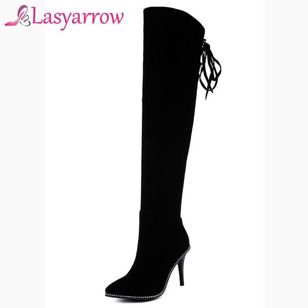 lasyarrow 2020 women boots thigh high boots brand wearing simple style over the knee high heels shoes woman f333, Black
lasyarrow 2020 women boots thigh high boots brand wearing simple style over the knee high heels shoes woman f333, Black