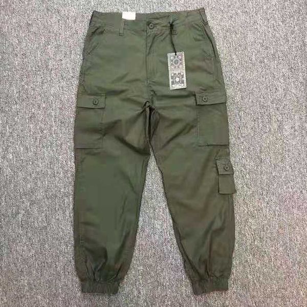 men's pants fashion brand wtaps overalls loose casual leggings yu wenle men's pants, Black 
men's pants fashion brand wtaps overalls loose casual leggings yu wenle men's pants, Black