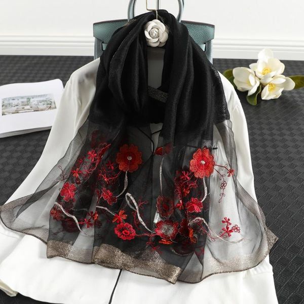 scarves real silk wool scarf floral embroidery for women 2021 winter shawls hijab wraps bandana poncho, Blue;gray
scarves real silk wool scarf floral embroidery for women 2021 winter shawls hijab wraps bandana poncho, Blue;gray