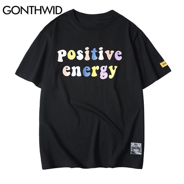 tees shirts rainbow positive energy print short sleeve tshirts streetwear men women hip hop harajuku casual cotton, White;black
tees shirts rainbow positive energy print short sleeve tshirts streetwear men women hip hop harajuku casual cotton, White;black