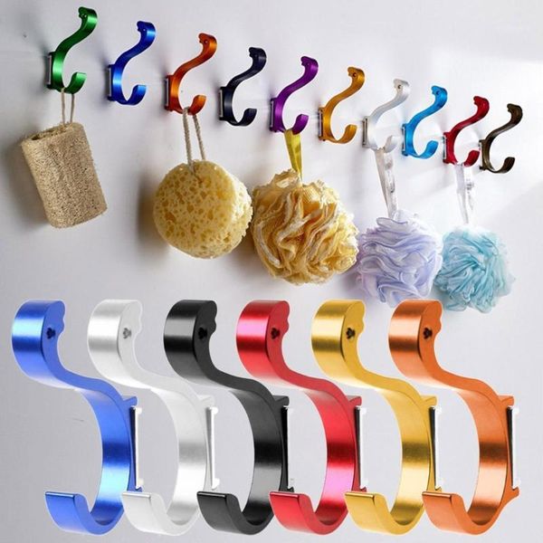hooks & rails door hangers candy color space aluminum decorative wall solid clothes hats keys hanger household kitchen closet1
hooks & rails door hangers candy color space aluminum decorative wall solid clothes hats keys hanger household kitchen closet1
