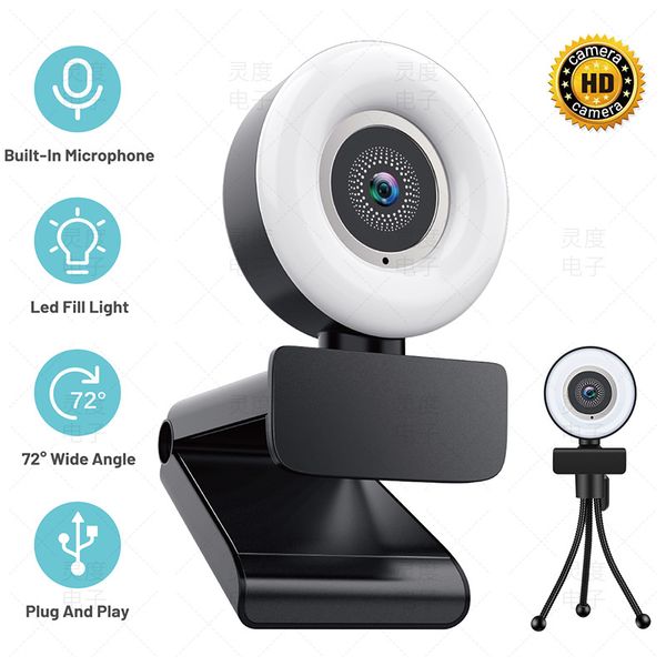 webcams ring light led lamp lighting with clip on lapcomputer for video conference zoom webcam chat live streaming youtube
webcams ring light led lamp lighting with clip on lapcomputer for video conference zoom webcam chat live streaming youtube