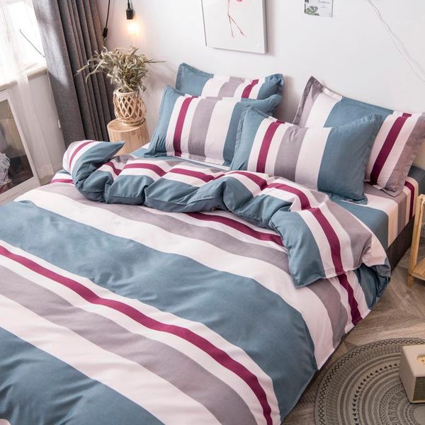 geometric stirpe bedclothes ab side bedding set duvet cover + flat sheet + pillowcase home textile no quilt1
geometric stirpe bedclothes ab side bedding set duvet cover + flat sheet + pillowcase home textile no quilt1