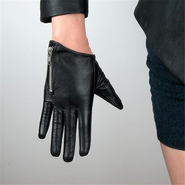latest genuine leather gloves female short sheepskin gloves fashion simple zipper decoration woman' leather gloves ns23 201104, Blue;gray
latest genuine leather gloves female short sheepskin gloves fashion simple zipper decoration woman' leather gloves ns23 201104, Blue;gray