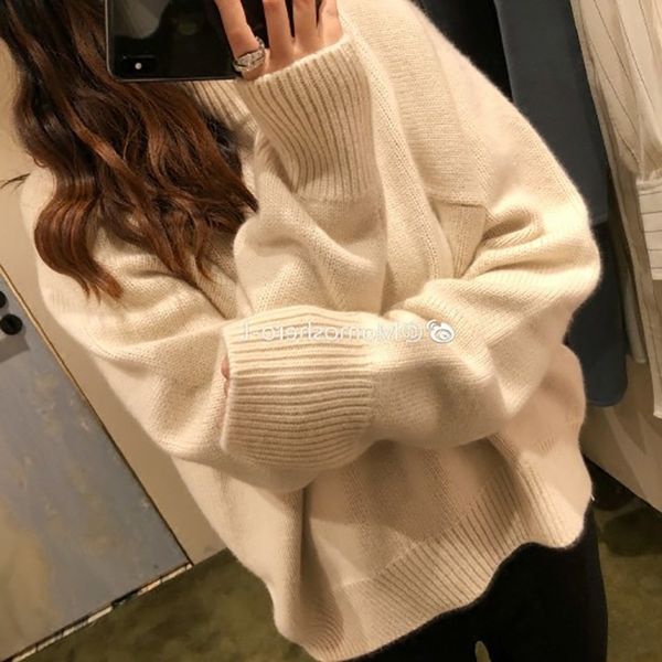 at7dk нежный sweatercollar кокон небольшой стенд воротник beige beige кроток, как вы кокон небольшой стенд свитер вам трикотажные вязаные св, White;black
at7dk нежный sweatercollar кокон небольшой стенд воротник beige beige кроток, как вы кокон небольшой стенд свитер вам трикотажные вязаные св, White;black