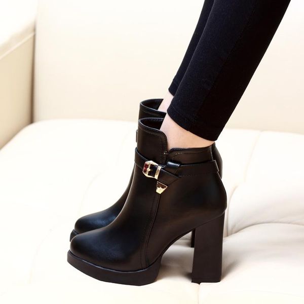 short boots leather dress women autumn winter boots with fur warm fashion high heel platform shoes black heels for women
short boots leather dress women autumn winter boots with fur warm fashion high heel platform shoes black heels for women