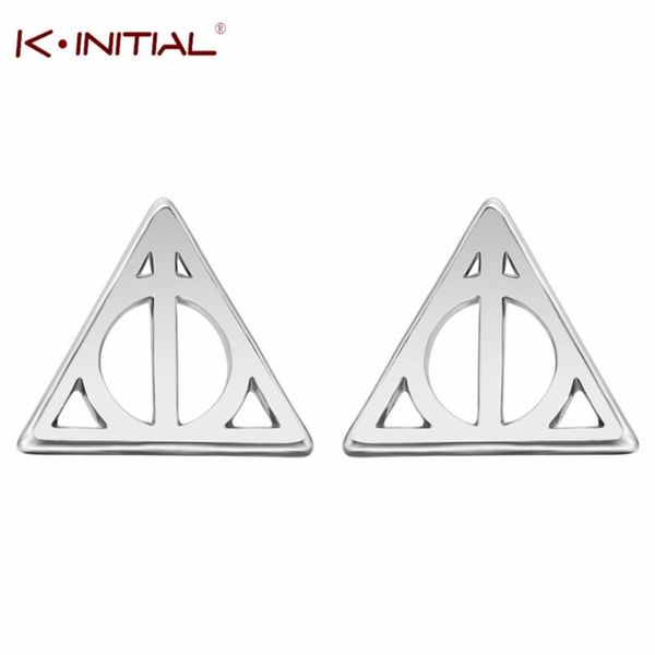 stud kinitial 10pair european fashion women triangle earrings brand designer hollow out deathly hallows statement, Golden;silver
stud kinitial 10pair european fashion women triangle earrings brand designer hollow out deathly hallows statement, Golden;silver
