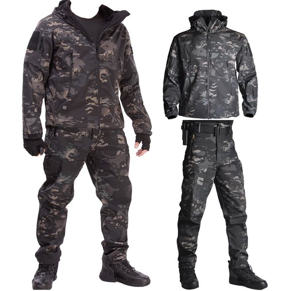 армия водонепроницаемая airsoft охота охотничьи одежда soft shell hunting куртка наборы тактические куртки брюки костюм акулы кошеный пальто, Black;green
армия водонепроницаемая airsoft охота охотничьи одежда soft shell hunting куртка наборы тактические куртки брюки костюм акулы кошеный пальто, Black;green