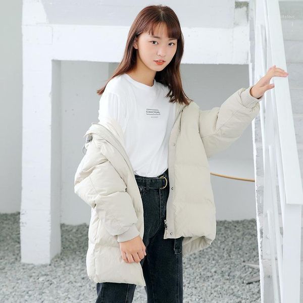 cotton-padded clothes winter new korean version of the long hooded wild solid color thick type women's cotton-padded clothing1, Black
cotton-padded clothes winter new korean version of the long hooded wild solid color thick type women's cotton-padded clothing1, Black
