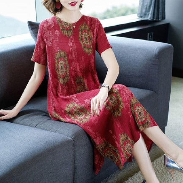 gxytf large size casual dress sleeve put dress women's summer 2020 temperament short mom mid-length temperament middle-aged and elderly, Black;gray
gxytf large size casual dress sleeve put dress women's summer 2020 temperament short mom mid-length temperament middle-aged and elderly, Black;gray