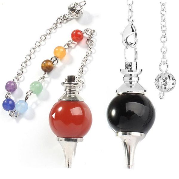 balance natural stones 7 chakra reiki healing crystal pendulum circular cone charm pendant for men women divination yoga jllcdm, Black
balance natural stones 7 chakra reiki healing crystal pendulum circular cone charm pendant for men women divination yoga jllcdm, Black