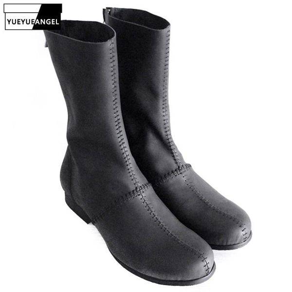 vintage cowboy boots men designer sewing zip biker high-boots luxury winter genuine leather black sneakers
vintage cowboy boots men designer sewing zip biker high-boots luxury winter genuine leather black sneakers