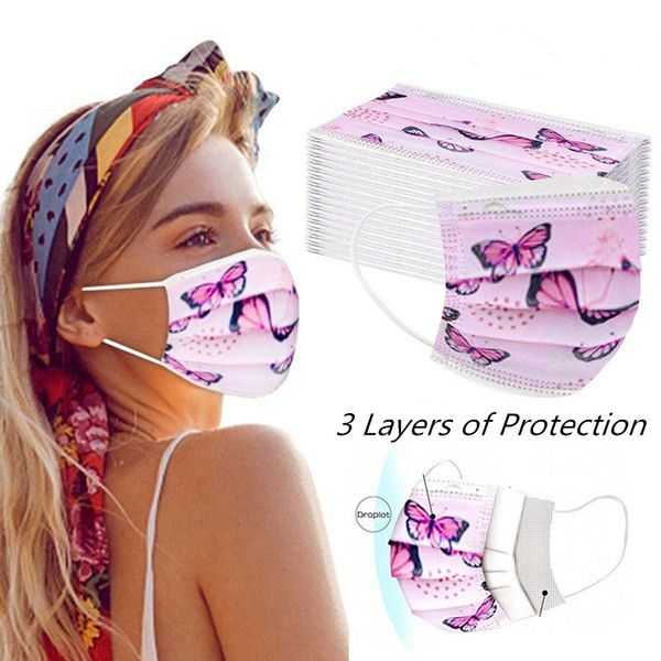 200pcs children 3ply butterfly print designer masks disposable face mask outdoor dustproof face cover
200pcs children 3ply butterfly print designer masks disposable face mask outdoor dustproof face cover