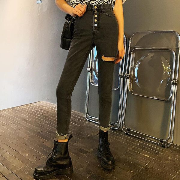 weekeep streetwear women high waisted retro 90s jeans patchwork fashion cotton design buttons straight denim pants slim jean, Blue
weekeep streetwear women high waisted retro 90s jeans patchwork fashion cotton design buttons straight denim pants slim jean, Blue
