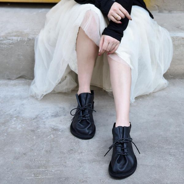 artmu original spring autumn new retro short boots women's ankle boots genuine leather deep mouth soft bottom black casual shoes
artmu original spring autumn new retro short boots women's ankle boots genuine leather deep mouth soft bottom black casual shoes